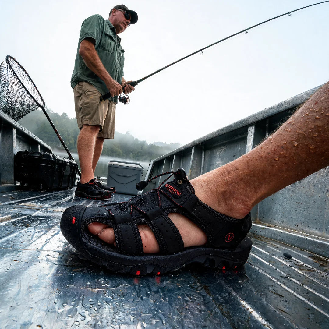 Men's All-Terrain Fishing Sandals / STRIDE