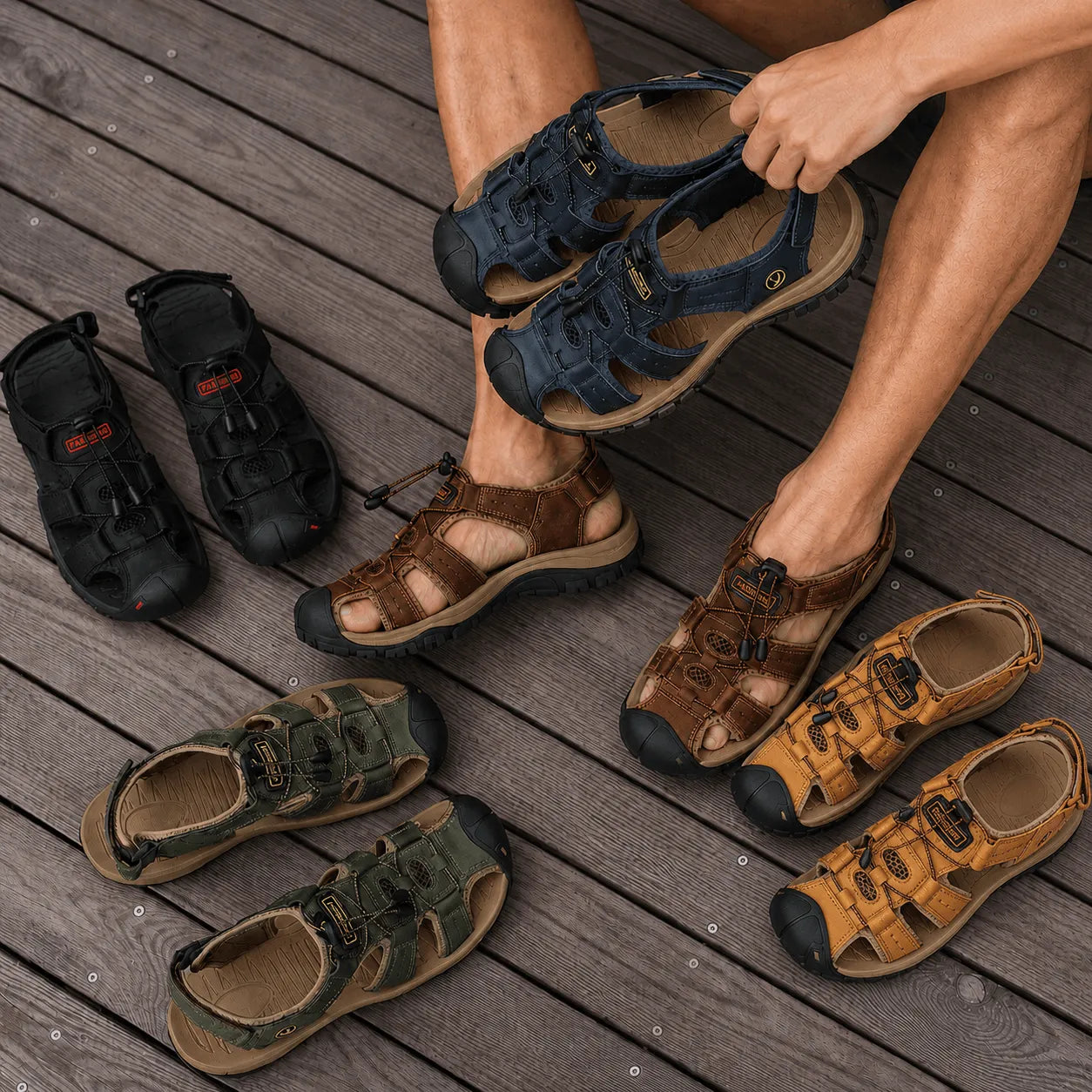 OZARK™ • Men's All-Terrain Comfort Sandals