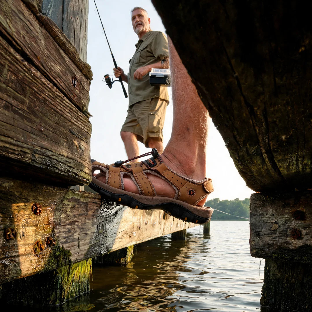 Men's All-Terrain Fishing Sandals / STRIDE