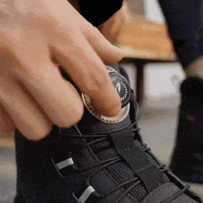 5. Put them on, turn the dial, get going