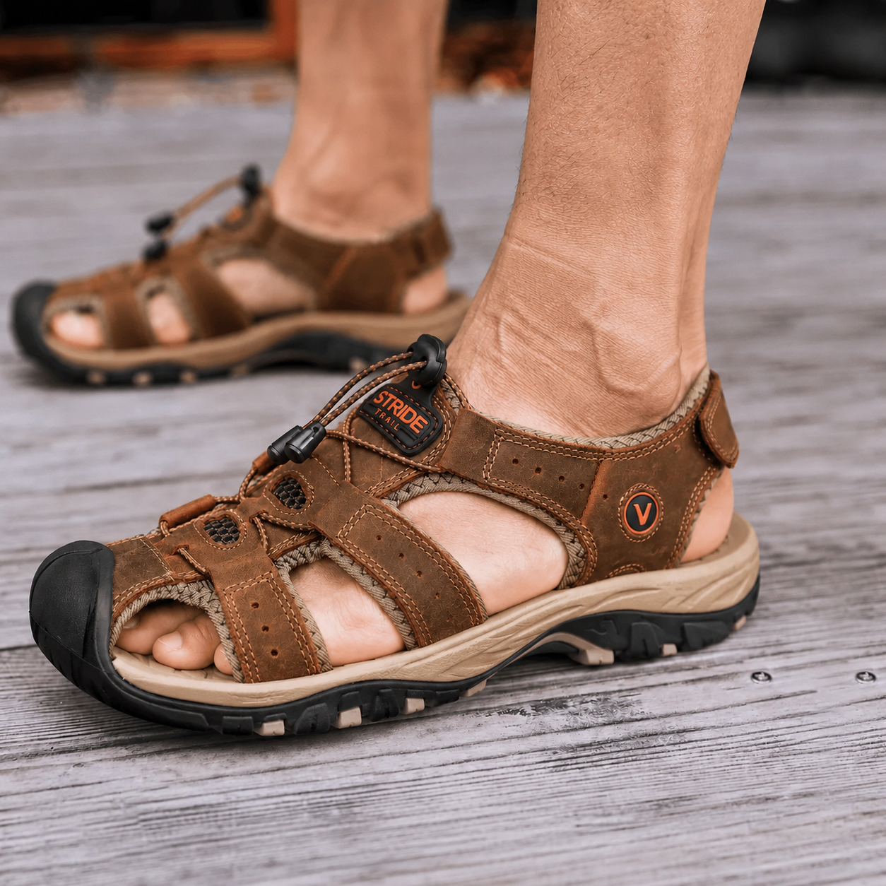 STRIDE • Men's All-Terrain Comfort Sandals