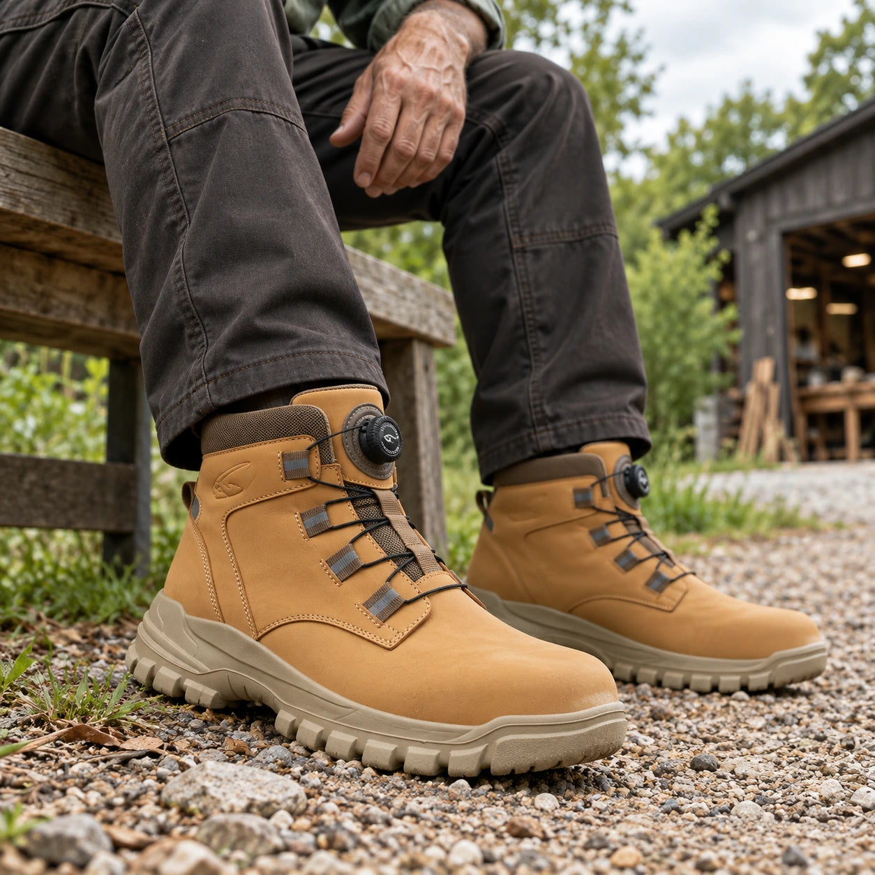 3. A quick adjustment without stopping to tie laces