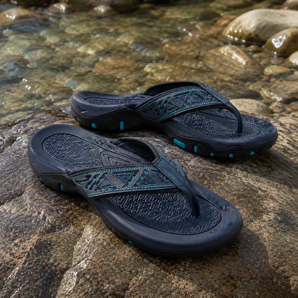 TrailStep™ • Wide Toe All-Terrain Slippers